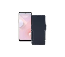 Купить - чехол для смартфона  Чехол-книга из экокожи для телефона HTC Desire 20 Plus Черный матовый