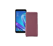 Купить - чехол для смартфона  Чехол-флип из экокожи для телефона Asus ZenFone life (L1) ZA550KL Бордовый