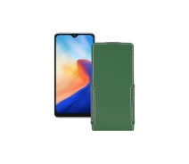 Купить - чехол для смартфона  Чехол-флип из экокожи для телефона Blackview A80s 2021 Темно-зеленый