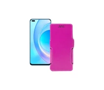 Купить - чехол для смартфона  Чехол-книга из экокожи для телефона Huawei Nova 8i Розовый