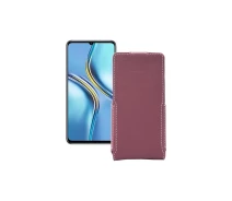 Купить - чехол для смартфона  Чехол-флип из экокожи для телефона Honor X30 Max Бордовый
