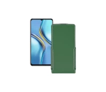 Купить - чехол для смартфона  Чехол-флип из экокожи для телефона Honor X30 Max Темно-зеленый