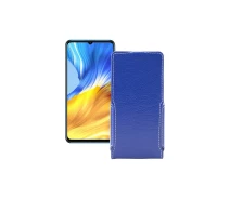 Купить - чехол для смартфона  Чехол-флип из экокожи для телефона Honor X10 Max 5G Синий