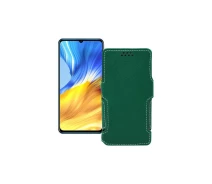 Купить - чехол для смартфона  Чехол-книга из экокожи для телефона Honor X10 Max 5G Темно-зеленый