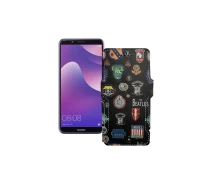 Купить - чехол для смартфона  Чехол-книга из экокожи для телефона Huawei Nova 2 lite Битлз