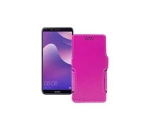 Купить - чехол для смартфона  Чехол-книга из экокожи для телефона Huawei Nova 2 lite Розовый