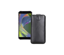 Купить - чехол для смартфона  Вытяжка из экокожи для телефона Sigma X-treme PQ53 Черный