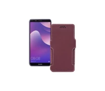 Купить - чехол для смартфона  Чехол-книга из экокожи для телефона Huawei Nova 2 lite Бордовый