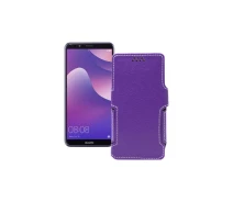 Купить - чехол для смартфона  Чехол-книга из экокожи для телефона Huawei Nova 2 lite Фиолетовый