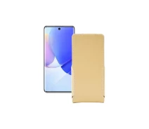 Купить - чехол для смартфона  Чехол-флип из экокожи для телефона Huawei Nova 9 Бежевый