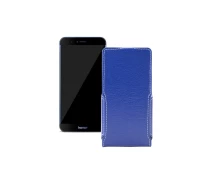 Купить - чехол для смартфона  Чехол-флип из экокожи для телефона Honor 8 Pro Синий