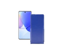 Купить - чехол для смартфона  Чехол-флип из экокожи для телефона Huawei Nova 9 Синий