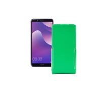 Купить - чехол для смартфона  Чехол-флип из экокожи для телефона Huawei Nova 2 lite Зеленый