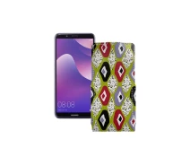 Купить - чехол для смартфона  Чехол-флип из экокожи для телефона Huawei Nova 2 lite Камни-цветные