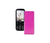 Купить - чехол для смартфона  Чехол-флип из экокожи для телефона Sigma Comfort 50 Optima Розовый