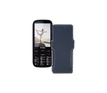 Купить - чехол для смартфона  Чехол-книга из экокожи для телефона Sigma Comfort 50 Optima Черный глянец
