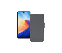 Купить - чехол для смартфона  Чехол-книга из экокожи для телефона Blackview A80s 2021 Серый