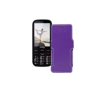 Купить - чехол для смартфона  Чехол-книга из экокожи для телефона Sigma Comfort 50 Optima Фиолетовый