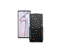 Купить - чехол для смартфона  Чехол-флип из экокожи для телефона Blackview A100 Фэшн черный