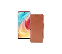 Купить - чехол для смартфона  Чехол-книга из экокожи для телефона Blackview A80 2020 Коричневый