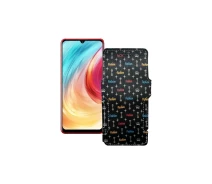 Купить - чехол для смартфона  Чехол-книга из экокожи для телефона Blackview A80 2020 Фэшн черный