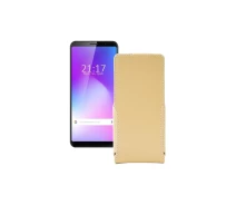 Купить - чехол для смартфона  Чехол-флип из экокожи для телефона Cubot Power Бежевый