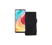 Купить - чехол для смартфона  Чехол-книга из экокожи для телефона Blackview A80 2020 Черный ромб