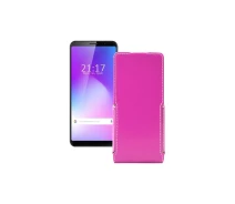 Купить - чехол для смартфона  Чехол-флип из экокожи для телефона Cubot Power Розовый