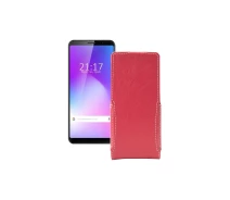 Купить - чехол для смартфона  Чехол-флип из экокожи для телефона Cubot Power Красный