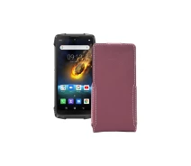 Купить - чехол для смартфона  Чехол-флип из экокожи для телефона Blackview BV6900 Бордовый
