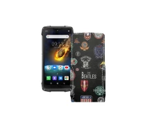 Купить - чехол для смартфона  Чехол-флип из экокожи для телефона Blackview BV6900 Битлз