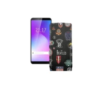 Купить - чехол для смартфона  Чехол-флип из экокожи для телефона Cubot Power Битлз