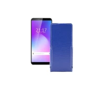 Купить - чехол для смартфона  Чехол-флип из экокожи для телефона Cubot Power Синий