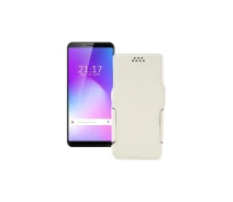 Купить - чехол для смартфона  Чехол-книга из экокожи для телефона Cubot Power Белый