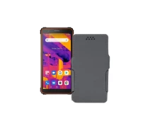 Купить - чехол для смартфона  Чехол-книга из экокожи для телефона Blackview BV6600 2021 Серый