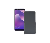 Купить - чехол для смартфона  Чехол-флип из экокожи для телефона Huawei Nova 2 lite Серый