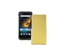 Купить - чехол для смартфона  Чехол-флип из экокожи для телефона Blackview BV6900 Золотой