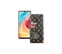 Купить - чехол для смартфона  Чехол-флип из экокожи для телефона Blackview A80 2020 Луи-Витон-коричневый