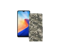 Купить - чехол для смартфона  Чехол-флип из экокожи для телефона Blackview A80s 2021 Хаки-зеленый