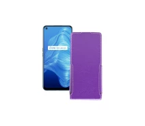 Купить - чехол для смартфона  Чехол-флип из экокожи для телефона Realme V5 5G Фиолетовый