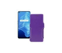 Купить - чехол для смартфона  Чехол-книга из экокожи для телефона Realme V5 5G Фиолетовый