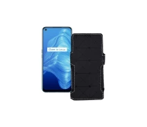 Купить - чехол для смартфона  Чехол-книга из экокожи для телефона Realme V5 5G Черный ромб