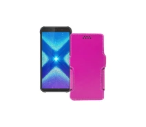 Купить - чехол для смартфона  Чехол-книга из экокожи для телефона Blackview BV5500 Plus Розовый