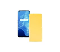 Купить - чехол для смартфона  Чехол-флип из экокожи для телефона Realme V5 5G Желтый