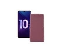 Купить - чехол для смартфона  Чехол-флип из экокожи для телефона Honor 10i Бордовый