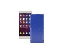 Купить - чехол для смартфона  Чехол-флип из экокожи для телефона Huawei P8 Синий