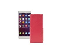 Купить - чехол для смартфона  Чехол-флип из экокожи для телефона Huawei P8 Красный
