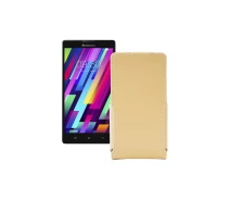 Купить - чехол для смартфона  Чехол-флип из экокожи для телефона Lenovo P90 Бежевый
