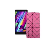 Купить - чехол для смартфона  Чехол-флип из экокожи для телефона Lenovo P90 Розовый ромб