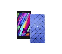 Купить - чехол для смартфона  Чехол-флип из экокожи для телефона Lenovo P90 Синий ромб